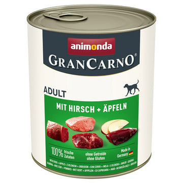 Nassfutter Animonda GranCarno Adult Deer and apple Hirsch 800 g