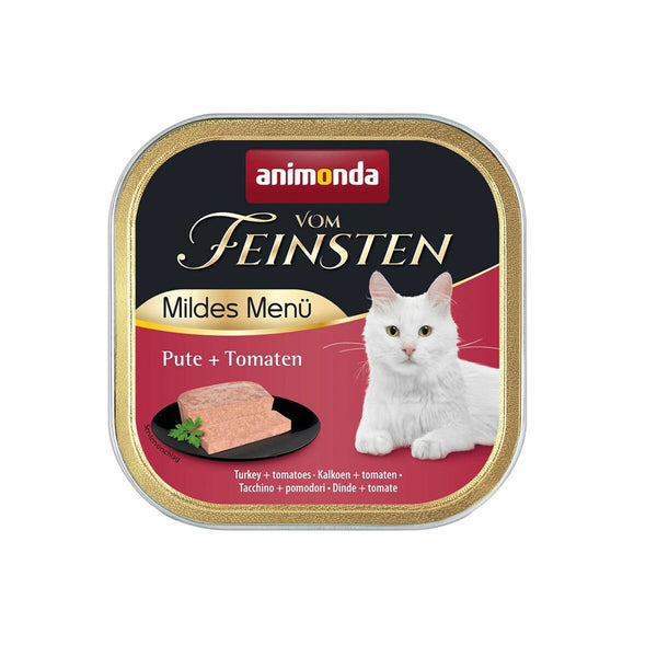 Katzenfutter Animonda Vom Feinsten Adult Mildes Menü Turkey with tomatoes 100 g