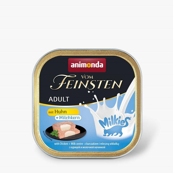 Katzenfutter Animonda Vom Feinsten Adult Milkies Huhn 100 g
