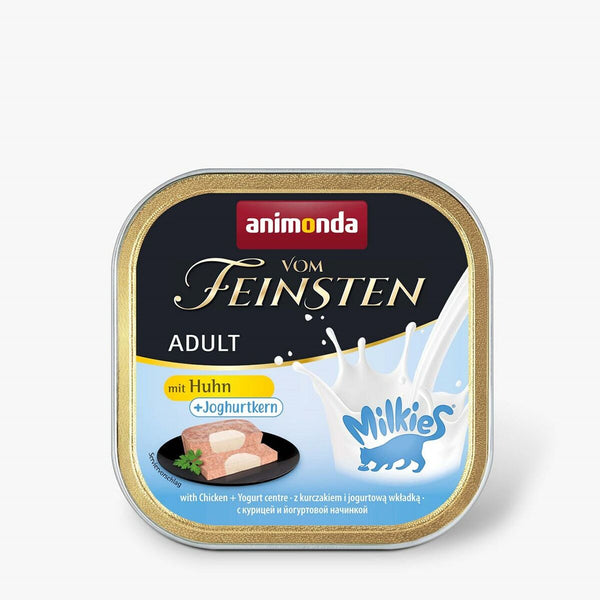 Katzenfutter Animonda Vom Feinsten Adult Milkies Huhn 100 g