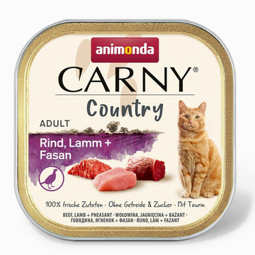 Katzenfutter Animonda Carny Country Beef Cordero + Faisan 100 g