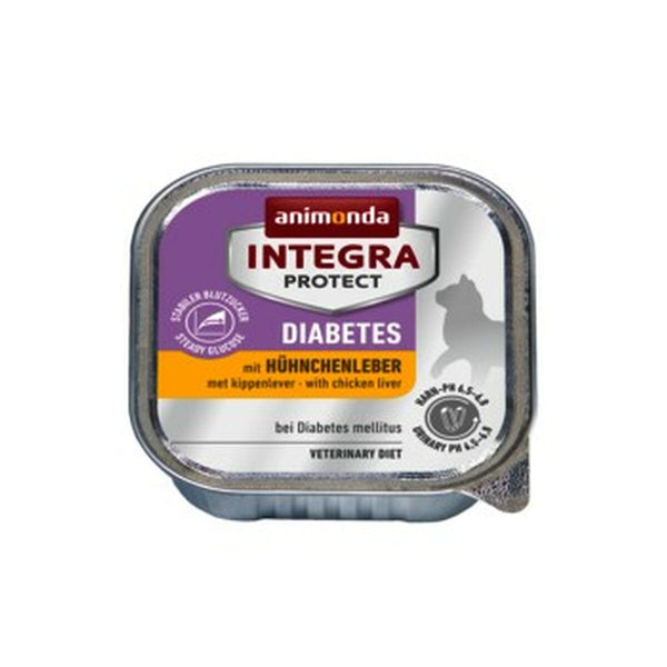 Katzenfutter Animonda INTEGRA PROTECT - Diabetes Huhn Leber 100 g 100 L