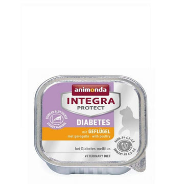 Katzenfutter Animonda Integra Protect Diabetes Vögel 100 g 100 L