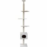 Katzenkratzbaum Kerbl Weiß Sisal