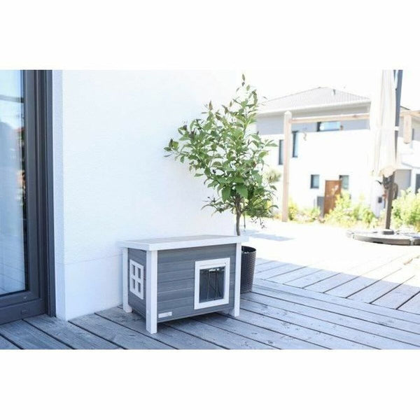 Katzentoilette Kerbl Weiß Holz