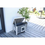 Katzentoilette Kerbl Weiß Holz