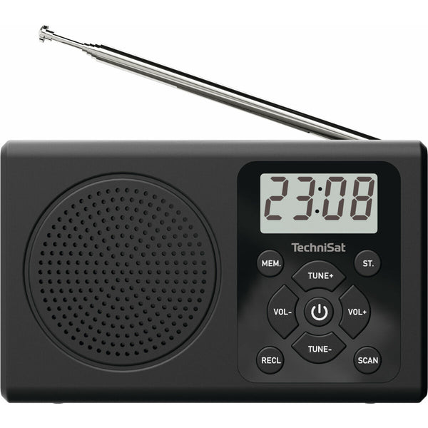 Tragbares Radio ELBE 76-5018-00 Schwarz