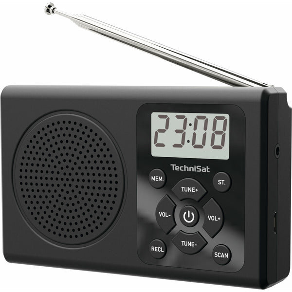 Tragbares Radio ELBE 76-5018-00 Schwarz