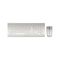 Tastatur mit Drahtloser Maus Cherry JD-0310ES Grau Qwerty Spanisch