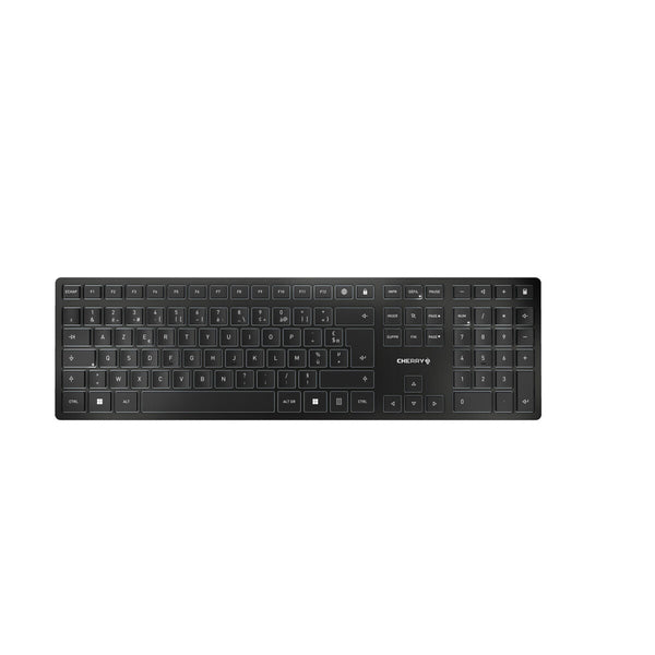 Tastatur Cherry Qwerty Spanisch Schwarz