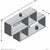 Regale FMD Anthrazit 100 x 53 x 19,5 cm