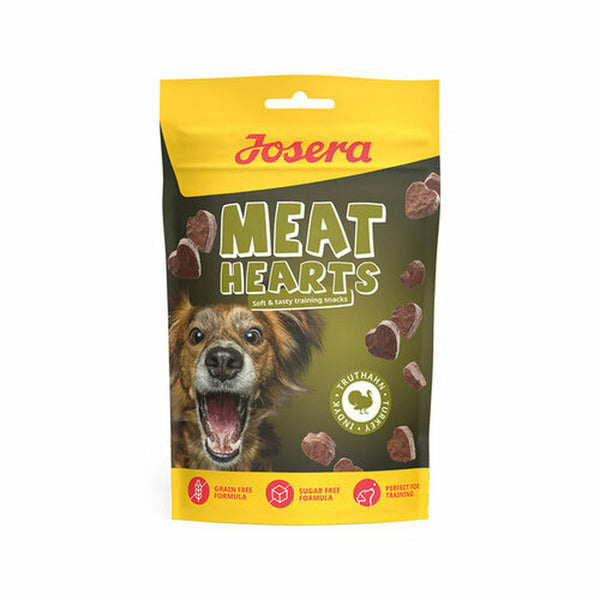 Hundesnack Josera Meat Hearts 70 g Truthahn