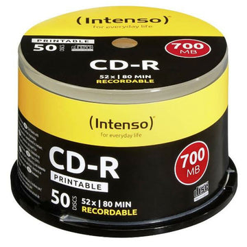 Druckfähige CD-R INTENSO (50 Stück)