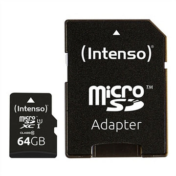 Mikro SD Speicherkarte mit Adapter INTENSO 34234 UHS-I XC Premium