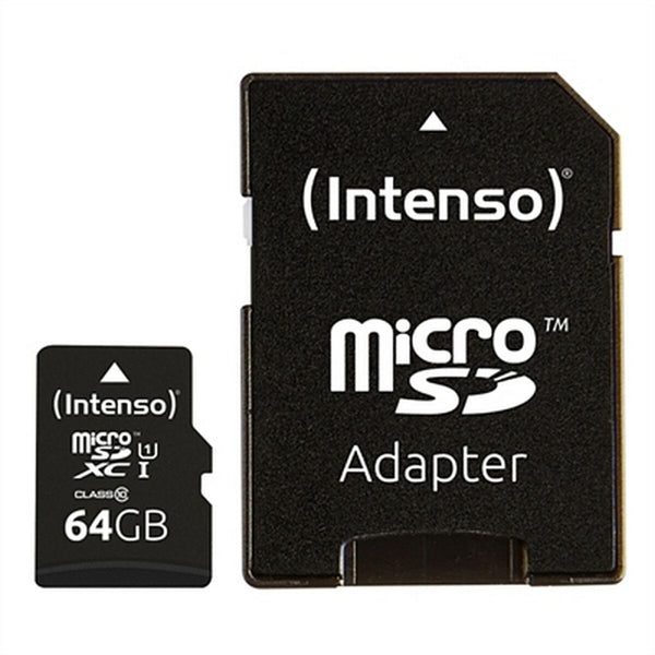 Mikro SD Speicherkarte mit Adapter INTENSO 34234 UHS-I XC Premium