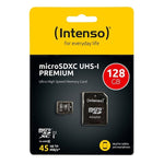 Mikro SD Speicherkarte mit Adapter INTENSO 34234 UHS-I XC Premium
