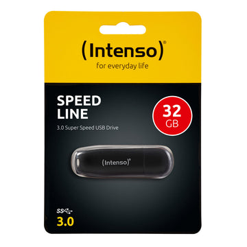 USB Pendrive INTENSO Speed Line 32 GB Schwarz