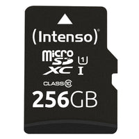 Mikro SD Speicherkarte mit Adapter INTENSO 3423492 256 GB