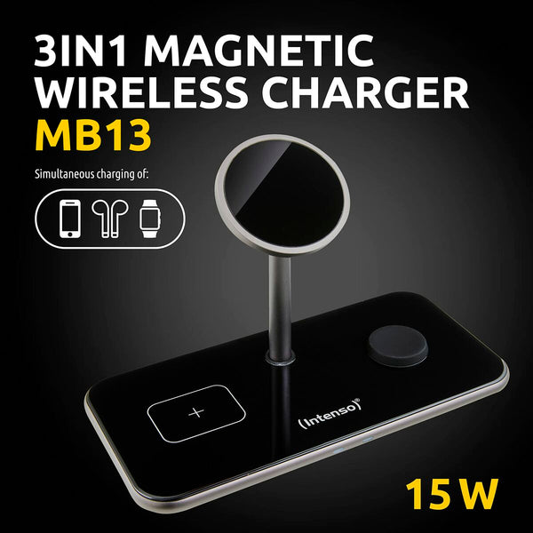 Wandladegerät INTENSO 7410810 Schwarz