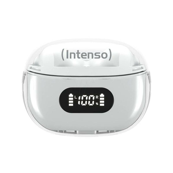 Kopfhörer mit Mikrofon INTENSO Buds Plus Auriculares TWS ANC+ENC Schwarz