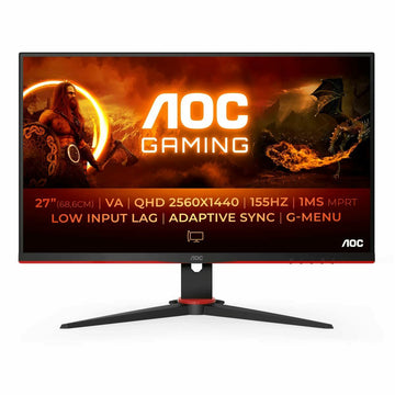 Gaming-Monitor AOC Q27G2E/BK Quad HD 27"
