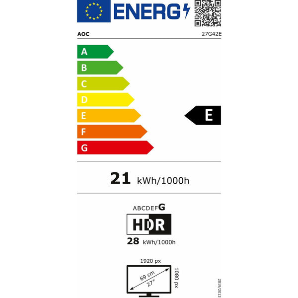Gaming-Monitor AOC 27G42E 27" Full HD