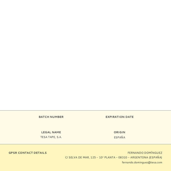 Klebeband TESA 56389 Schwarz 50 mm x 50 m