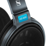 Kopfhörer mit Mikrofon Sennheiser HD 600 Schwarz Grau