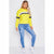 Damen Sweater mit Kapuze Fila Ella Gelb