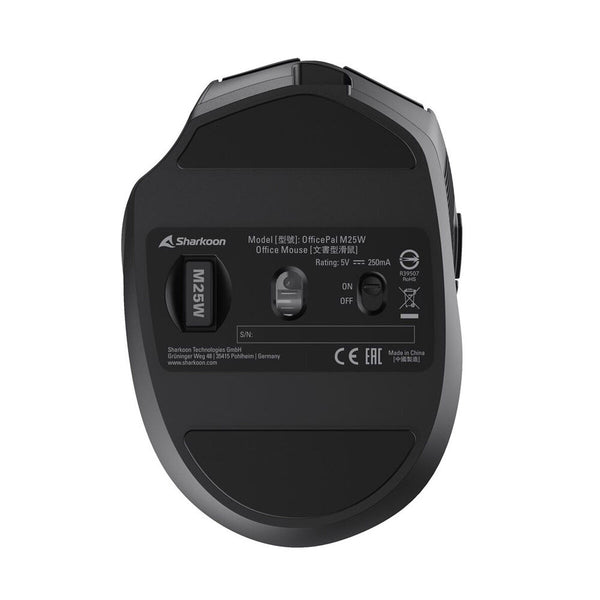 Mouse Sharkoon Schwarz 4000 dpi