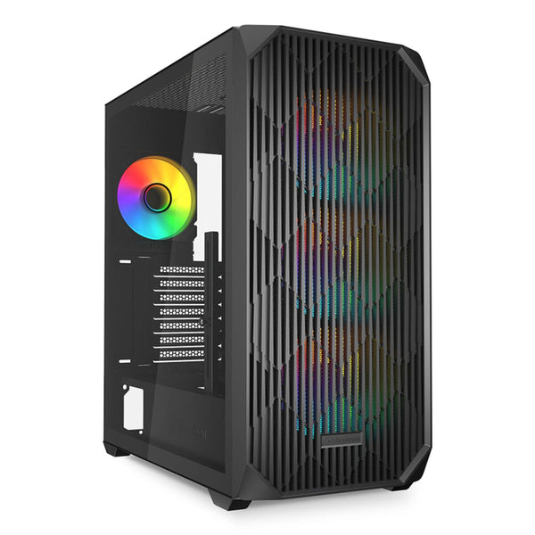 ATX Semi-Tower Gehäuse Sharkoon AK3 RGB Schwarz