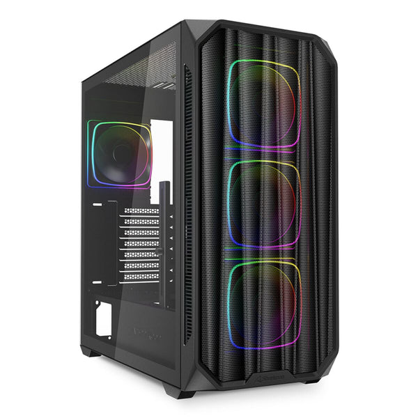 ATX Semi-Tower Gehäuse Sharkoon AK5M RGB Schwarz