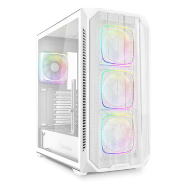 ATX Semi-Tower Gehäuse Sharkoon AK5M RGB Weiß