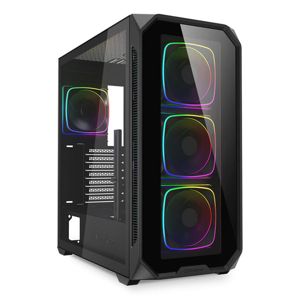 ATX Semi-Tower Gehäuse Sharkoon AK5G RGB Schwarz