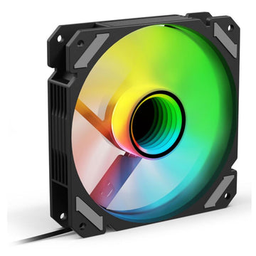 Box Ventilator Sharkoon SHARK Mirror RGB PWM REVERSE Ø 12 cm