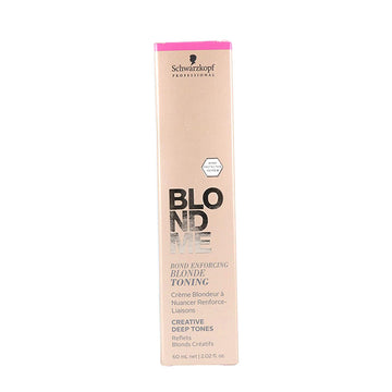 Dauerfärbung Blondme Toning Intense Schwarzkopf Hellbraun (60 ml)