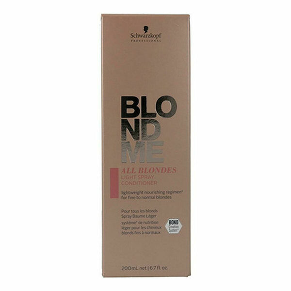 Haarspülung Blondme Keratin Restore All Blondes Schwarzkopf 2631458 200 ml (200 ml)