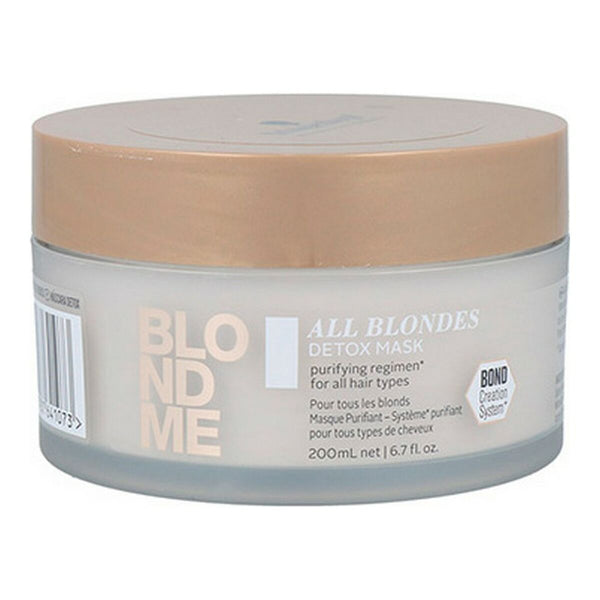 Haarmaske Schwarzkopf Blondme Detox