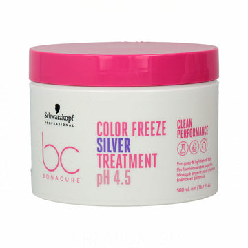 Pflegecreme für weißes Haar Schwarzkopf Bc Color Freeze 500 ml