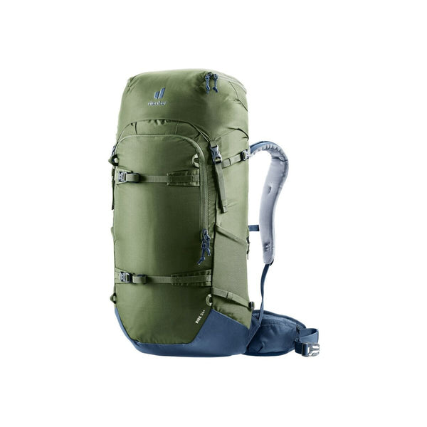 Bergrucksack Deuter Rise 34+ Blau Khaki