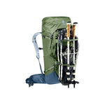 Bergrucksack Deuter Rise 34+ Blau Khaki