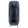 Wanderrucksack Deuter Aircontact Lite 45+10 SL Schwarz Polyester 55 L