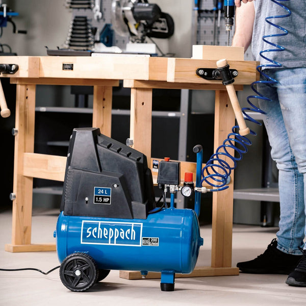 Luftkompressor Scheppach HC26 8 bar 1500 W 24 L