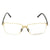 Brillenfassung Porsche P8313-B Gold Ø 55 mm