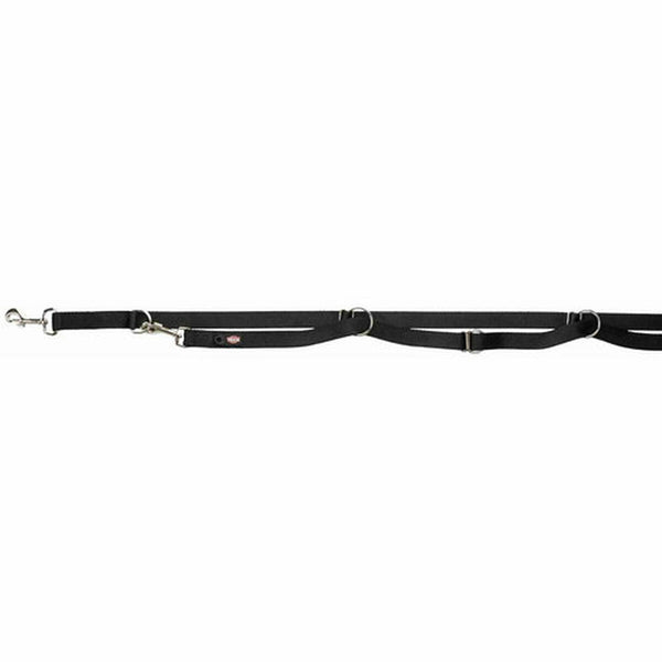 Verstellbare Hundeleine Trixie Schwarz L L/XL 3 m