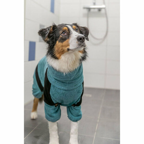 Bademantel für Hunde Trixie Blau XS