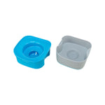 Kühlender Trinknapf für Haustiere Trixie Blau Dunkelgrau 21 x 11 x 21 cm