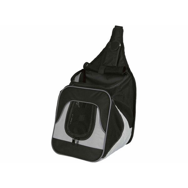 Rucksack für Haustiere Trixie Savina Schwarz Grau 30 × 33 × 26 CM