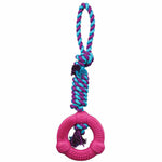 Beißring für Hunde Trixie Polyester Baumwolle Ø 12 × 41 CM