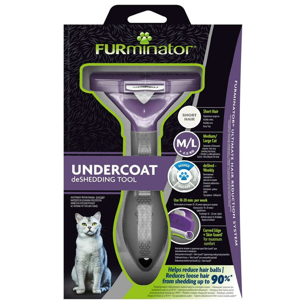 Bürste Furminator FUR151326 Katze groß Schwarz